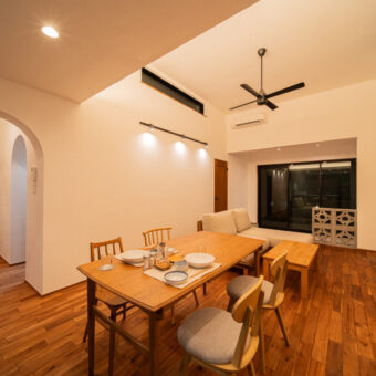 家族の遊び場として使える、土間リビングのある家 アイチャッチ